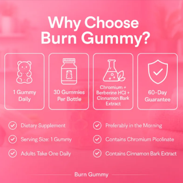 BurnGummy why choose