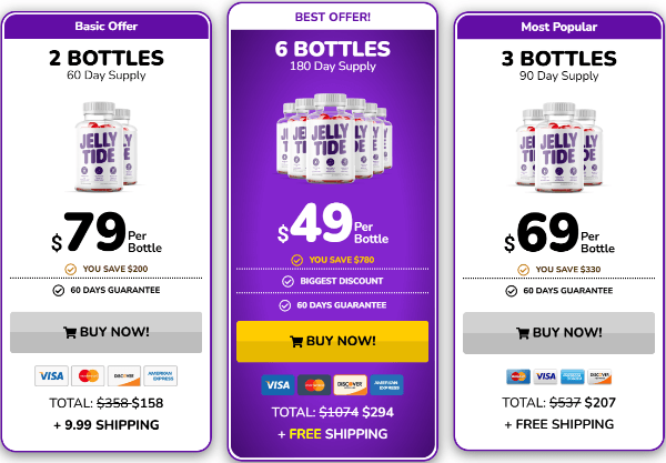 Jellytide Price