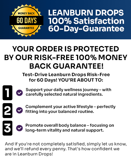 LeanBurn Drops money back.