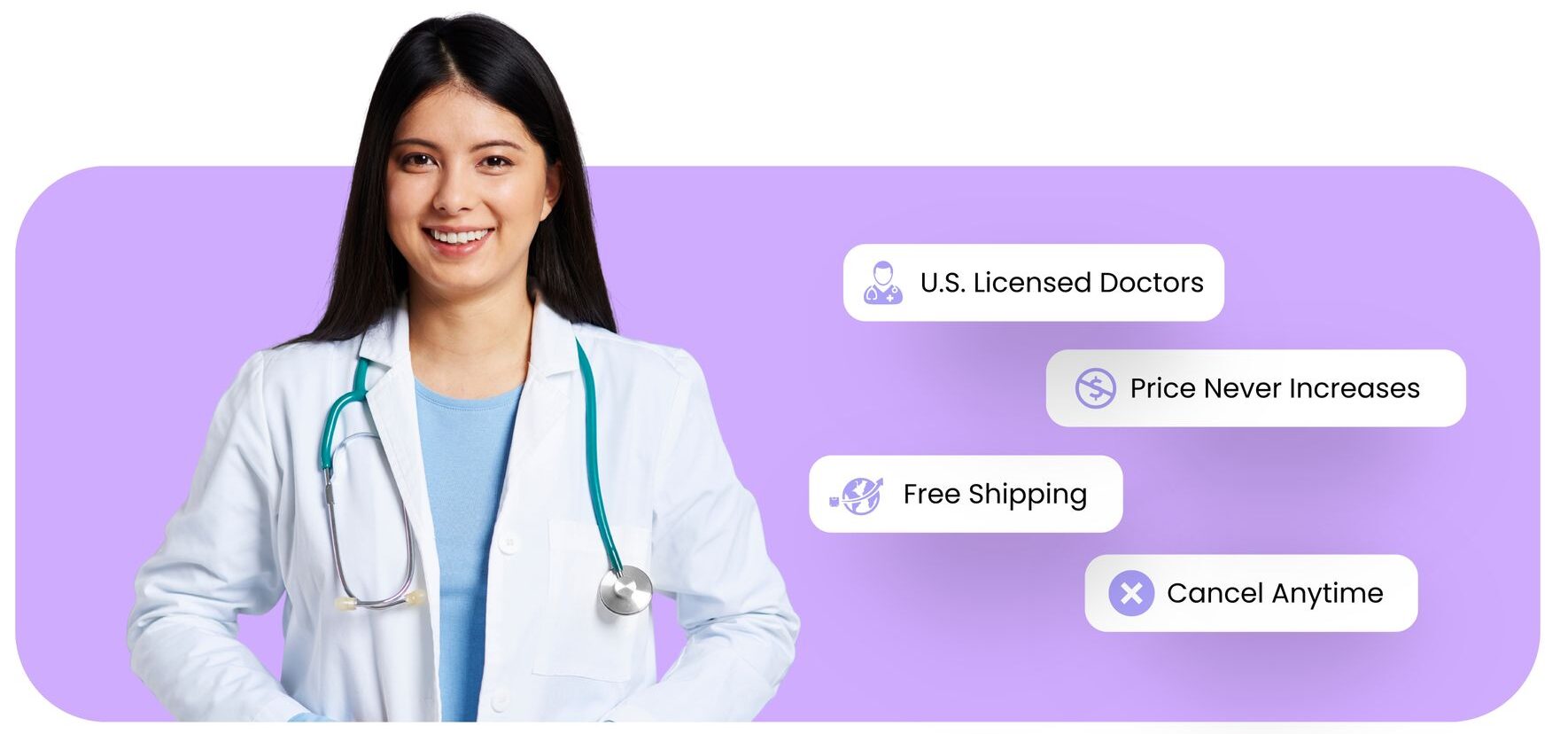 Coreage Rx GLP-1 Features