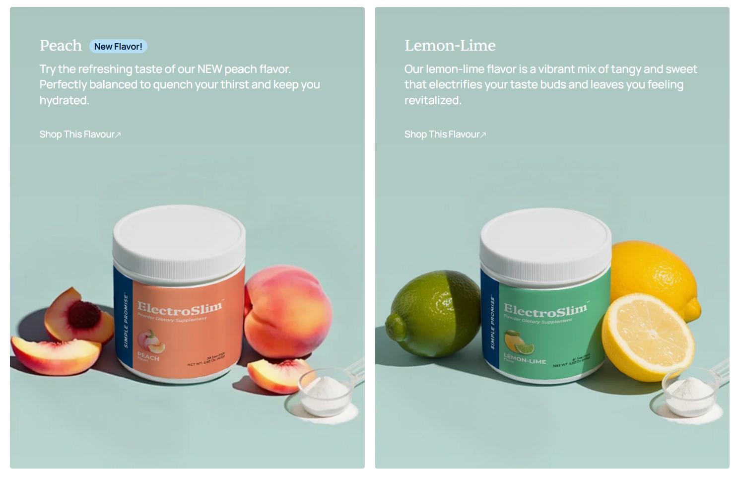 ElectroSlim Flavours
