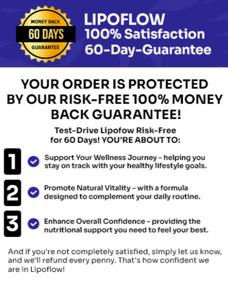 Lipo Flow money back