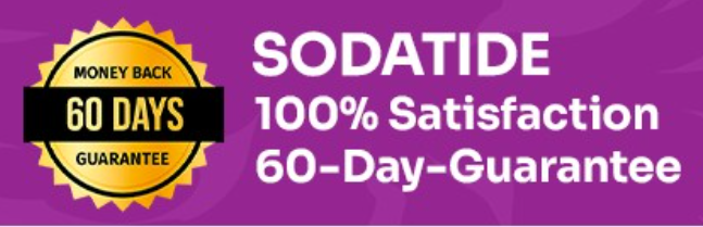 SodaTide Money Back Guarantee